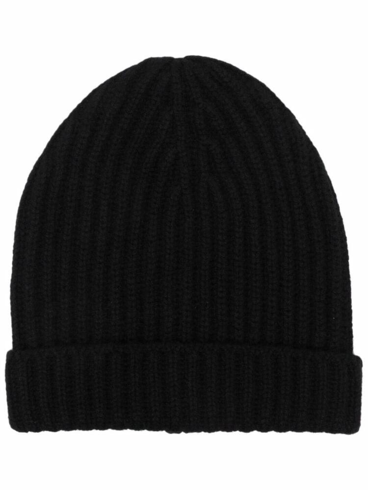 Malo chunky-knit beanie - Black Cover