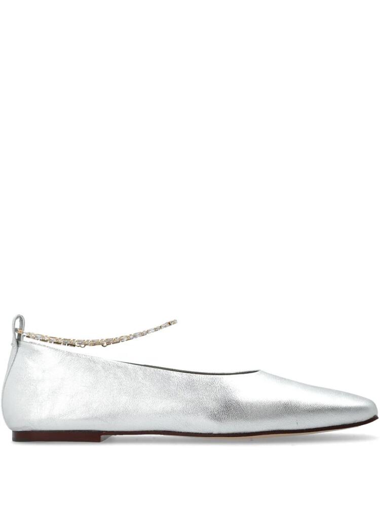 MARIA LUCA Augusta ballerina shoes - Silver Cover