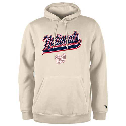 New Era Nationals Hooded Pullover - Mens Tan/Tan Cover