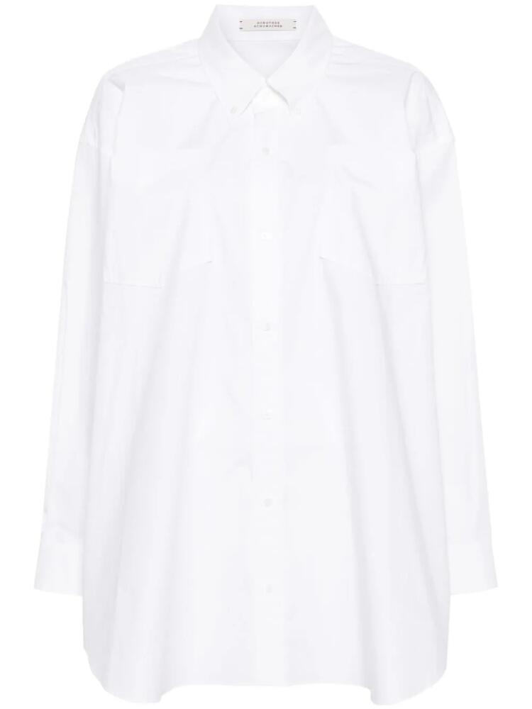 Dorothee Schumacher Power poplin shirt - White Cover