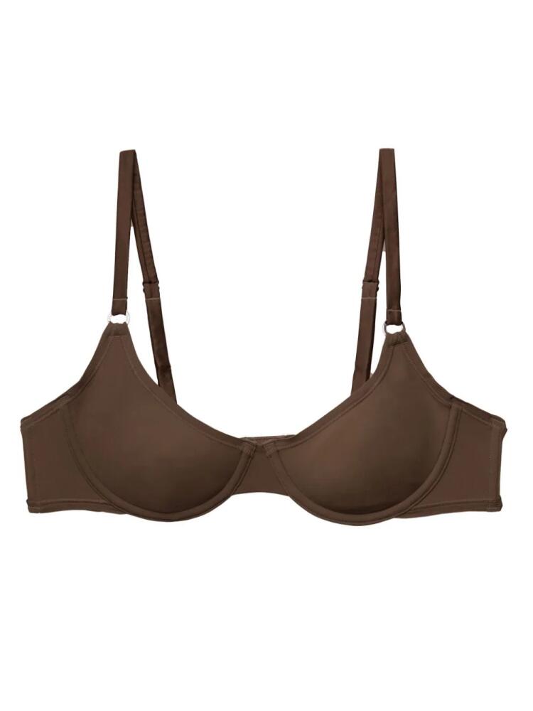 Fleur Du Mal Le Stretch bra - Brown Cover