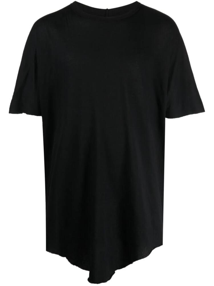 Boris Bidjan Saberi crew-neck cotton T-shirt - Black Cover