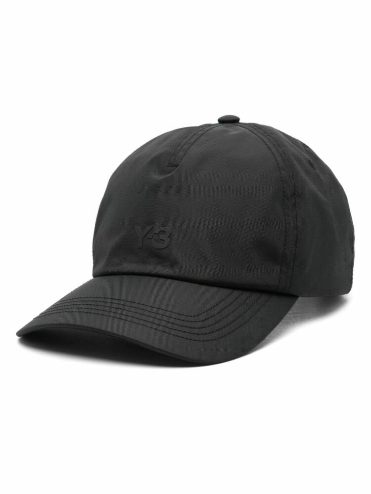 Y-3 raised-logo cap - Black Cover