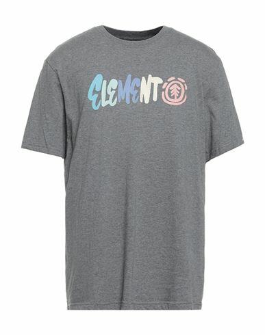 Element Man T-shirt Grey Cotton Cover