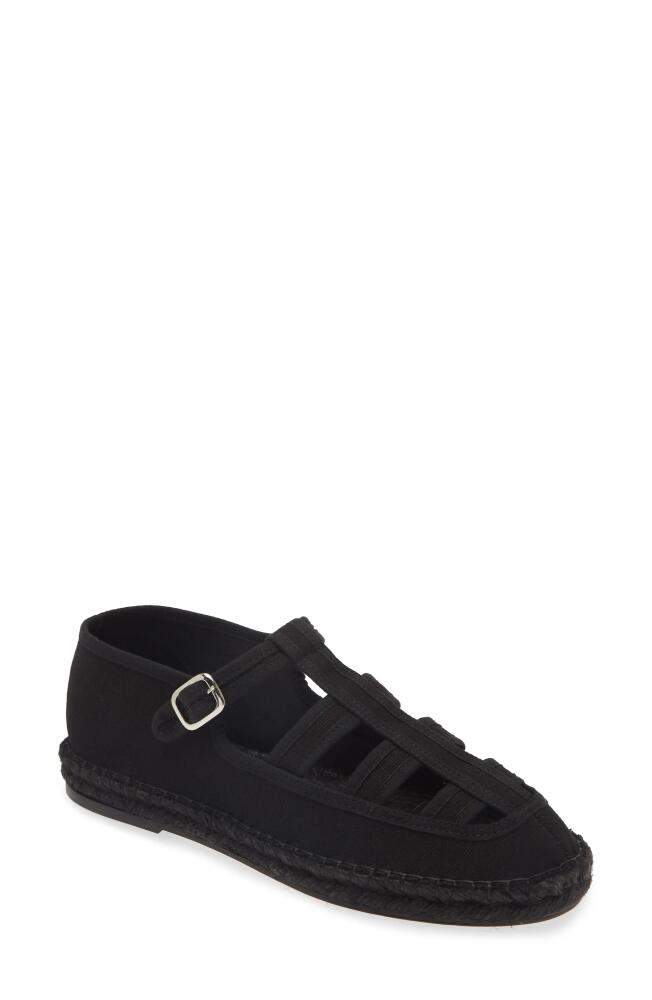 Bode Peggy Espadrille in Black Cover