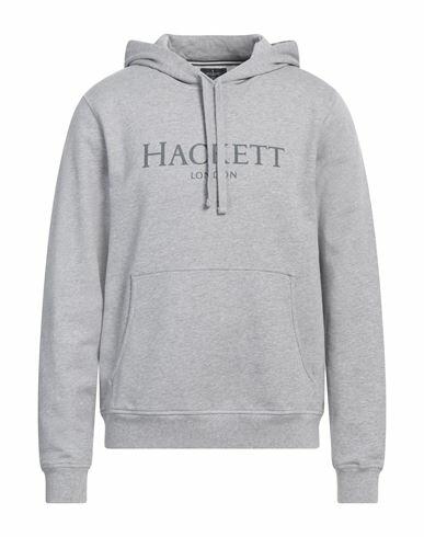 Hackett Man Sweatshirt Grey Cotton Cover