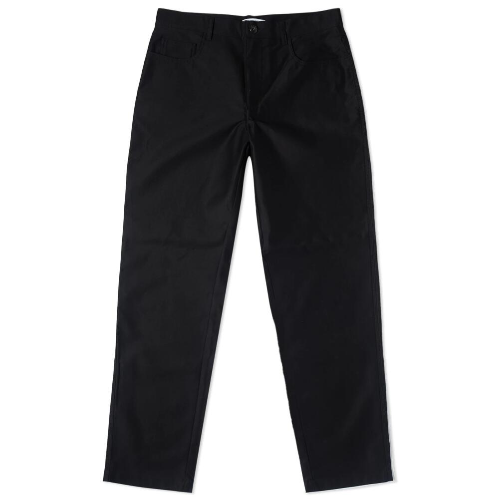 JW Anderson Men's Workwear Chino in Black Cover