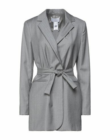 Fabiana Filippi Woman Blazer Grey Virgin Wool Cover