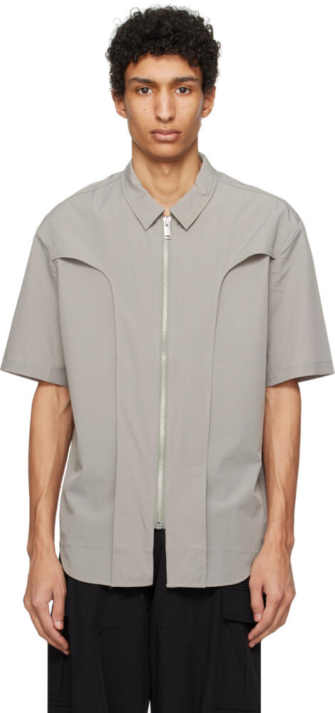 Han Kjobenhavn Gray Zip Shirt Cover