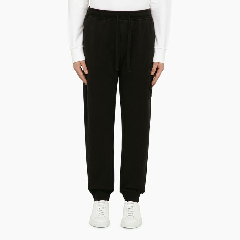 Stone Island Black cotton jogging pants Cover