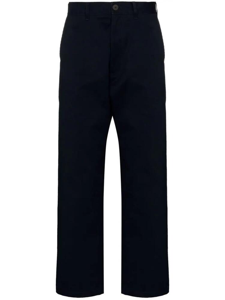 Studio Nicholson straight-leg trousers - Blue Cover