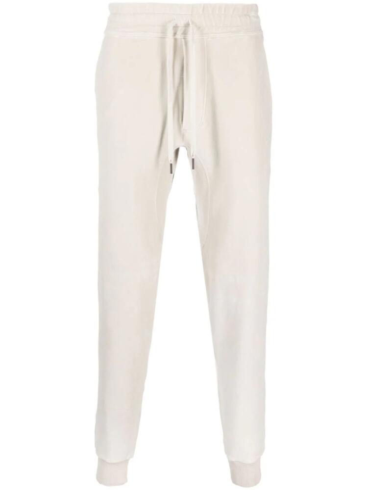 TOM FORD velour track pants - Neutrals Cover