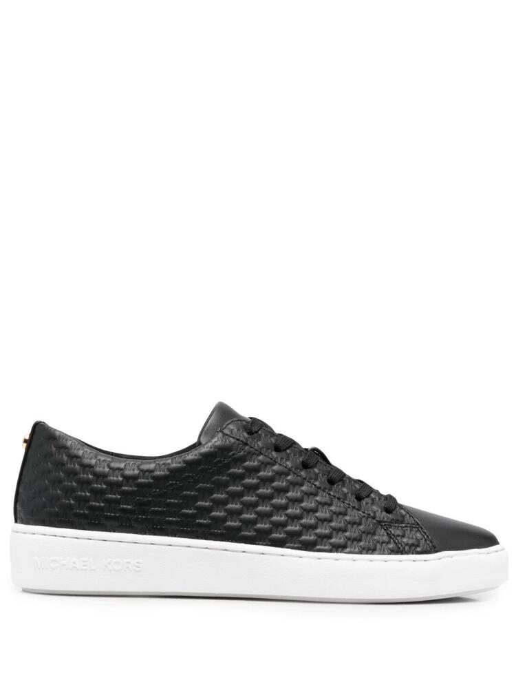 Michael Michael Kors Keaton embossed low-top sneakers - Black Cover