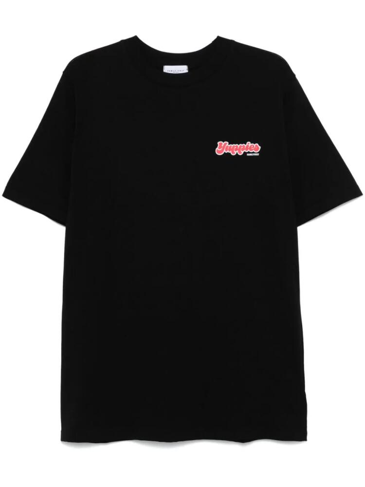 Family First Yuppies T-shirt - Black Cover