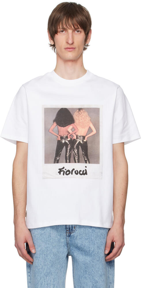 Fiorucci White Polaroid T-Shirt Cover