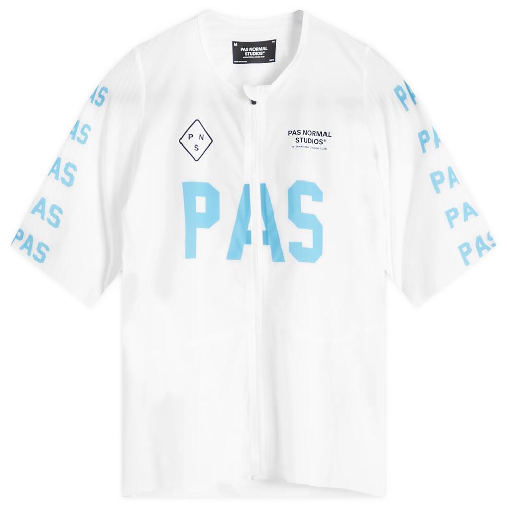 Pas Normal Studios Men's PAS Mechanism Pro Jersey in White Cover