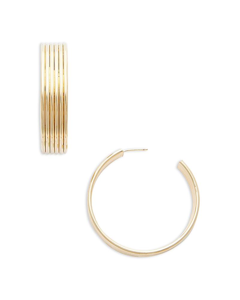 Jennifer Zeuner Cario Multirow Large Hoop Earrings Cover