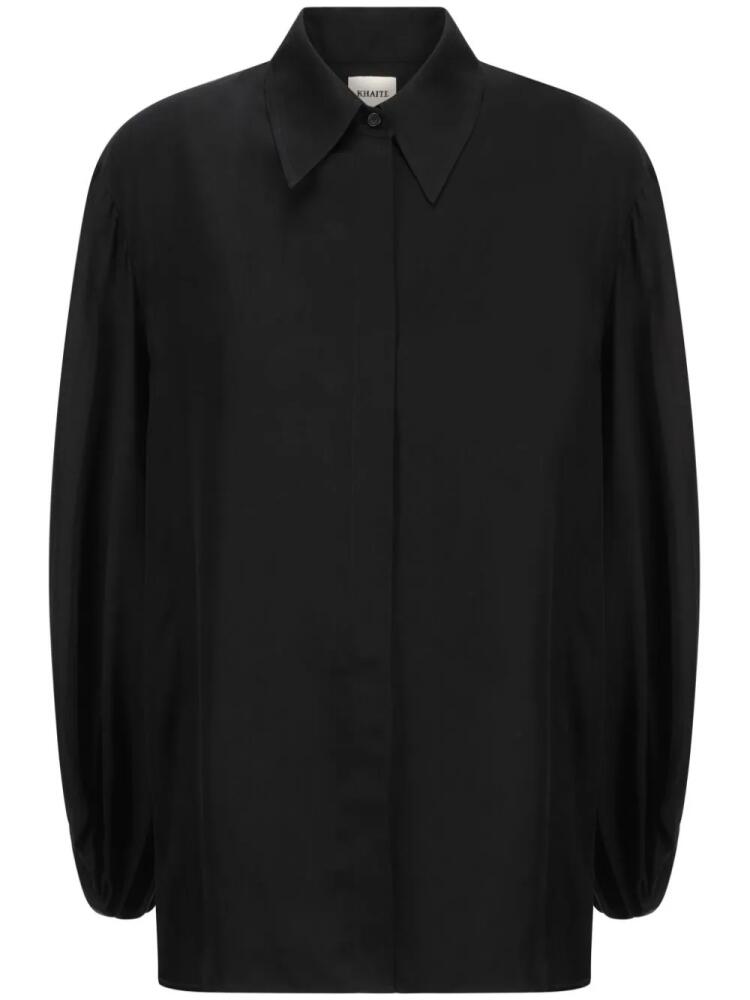 KHAITE Bam shirt - Black Cover