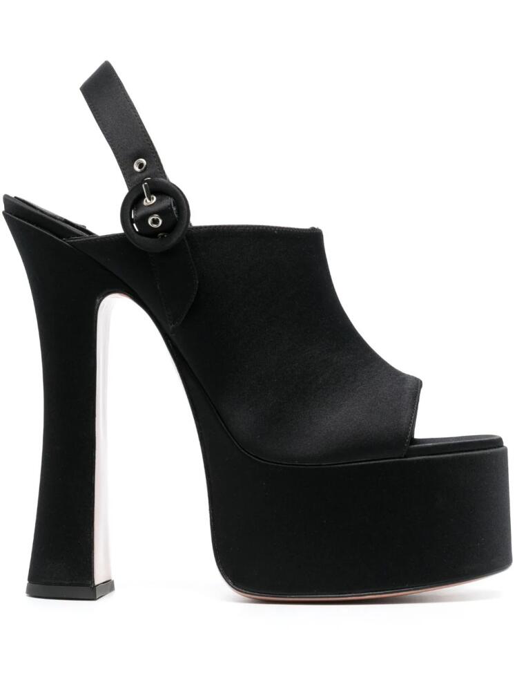 Pīferi X X-Elle 165mm platform sandals - Black Cover