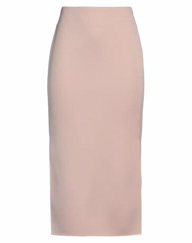 Giorgio Armani Woman Midi skirt Pink Virgin Wool, Elastane Cover