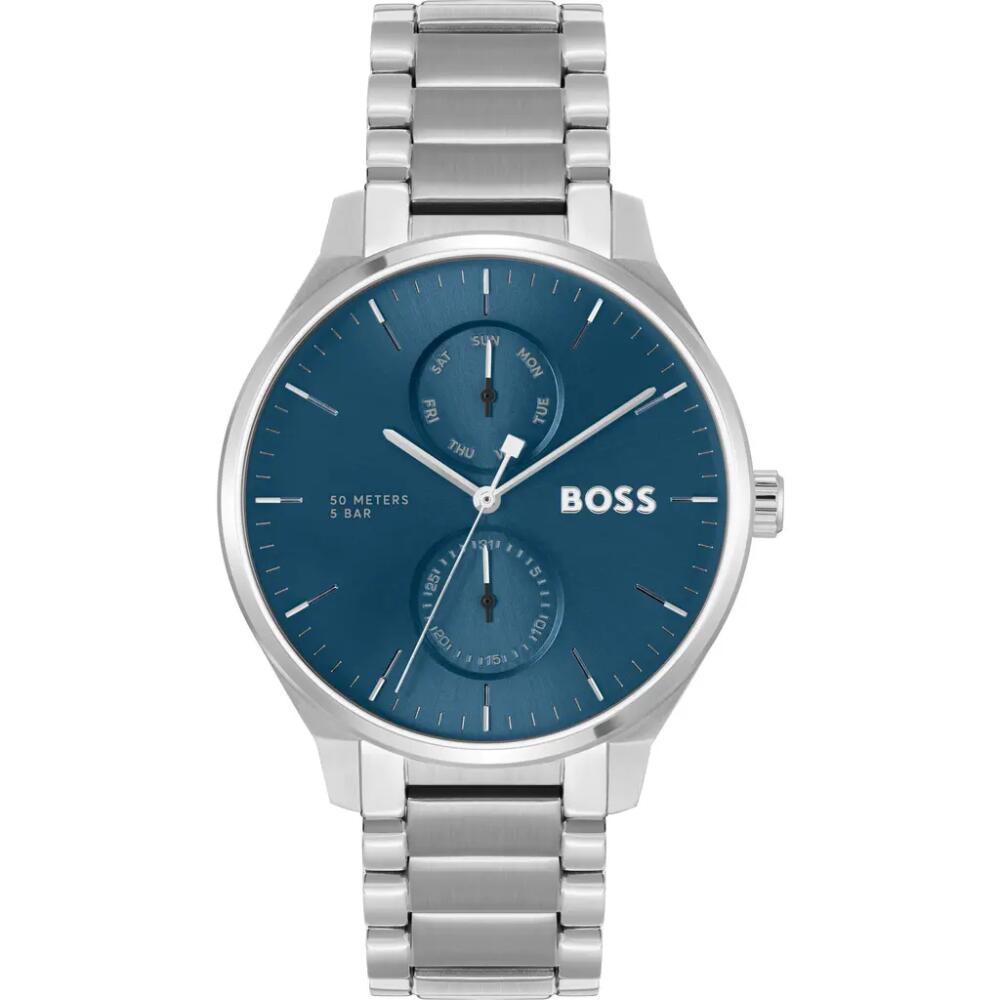 BOSS Tyler Bracelet Watch, 43mm in Blue Cover