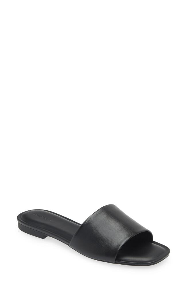 Nordstrom Caryl Slide Sandal in Black Cover