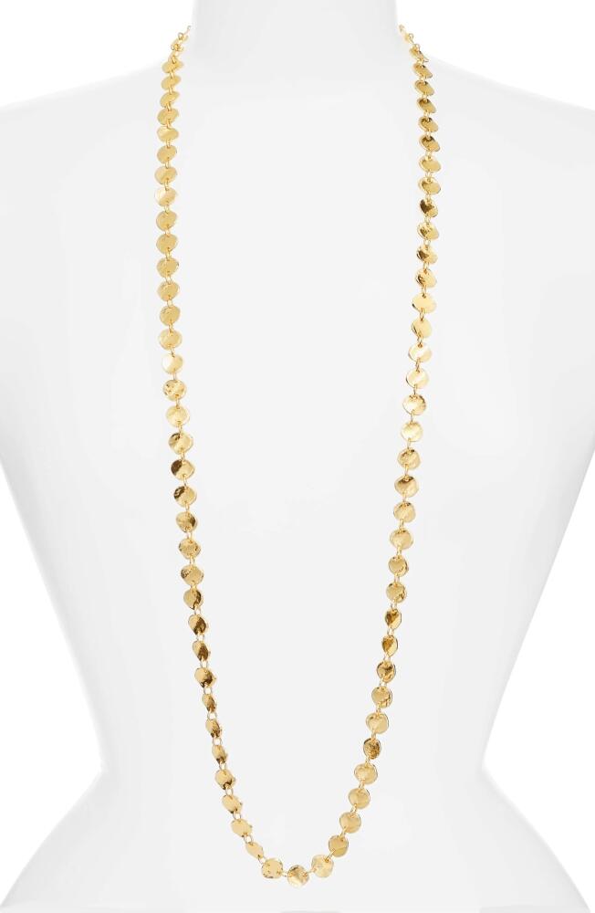 Karine Sultan Sophia Long Necklace in Gold Cover