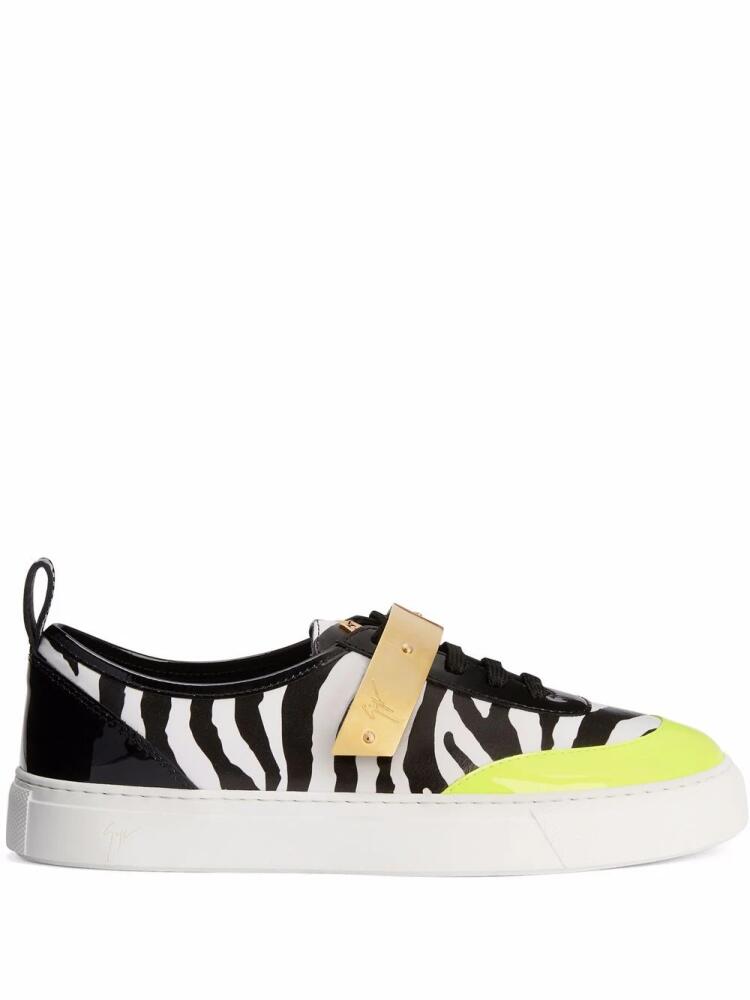 Giuseppe Zanotti Zenas low-top sneakers - White Cover