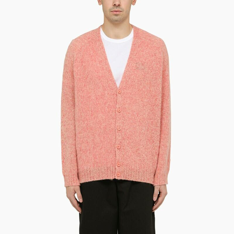 Loewe Pink/yellow wool cardigan Cover