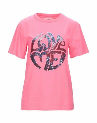 Alberta Ferretti Woman T-shirt Fuchsia Organic cotton Cover