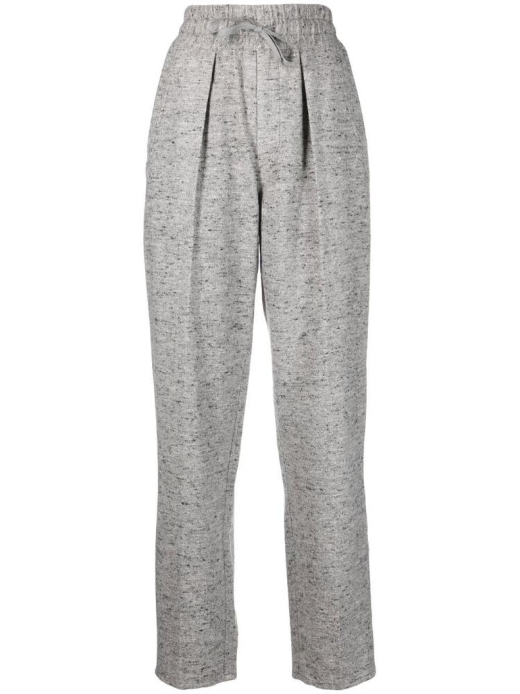 MARANT ÉTOILE Miroki drawstring tapered trousers - Grey Cover