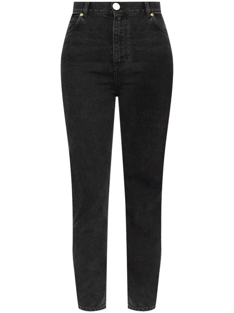 Balmain high-rise slim fit jeans - Black Cover