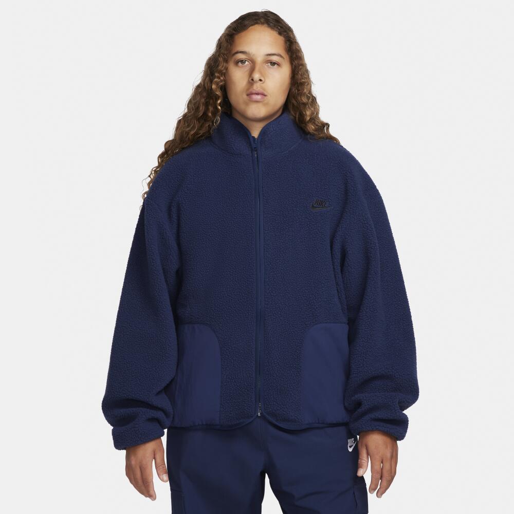 Nike Men's Club Fleece Winterized Jacket in Blue Cover