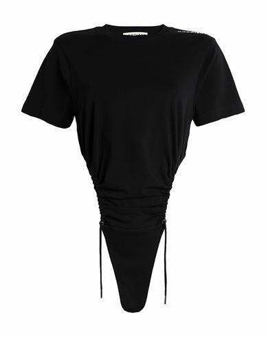 Y/project Woman Bodysuit Black Organic cotton Cover