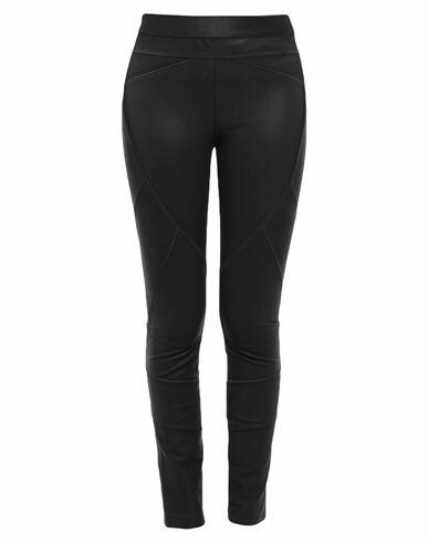 High Woman Leggings Black Nylon, Elastane Cover