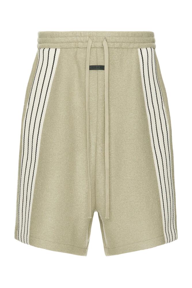 Fear of God Side Stripe Relaxed Short in Brown Cover