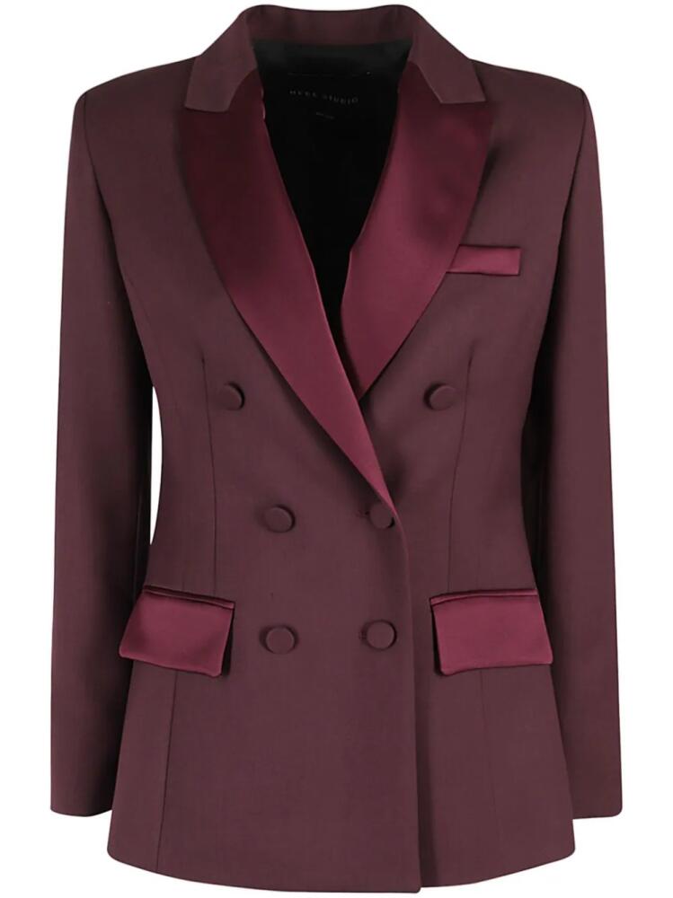 Hebe Studio double-breasted blazer - Red Cover