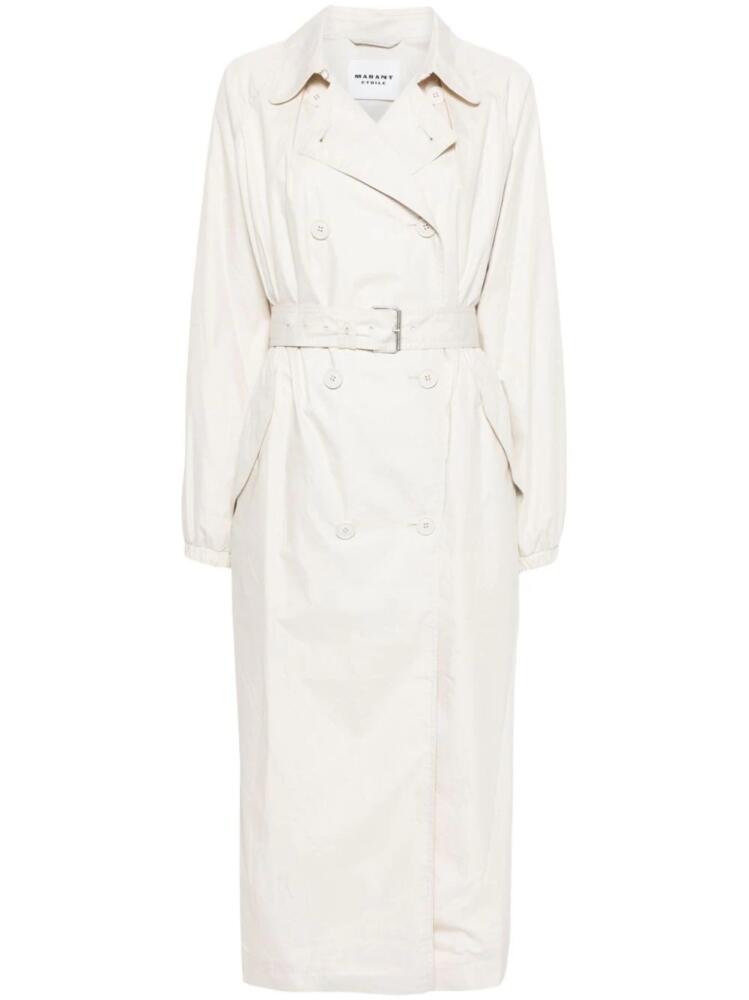 MARANT ÉTOILE Cacilda trench coat - Neutrals Cover