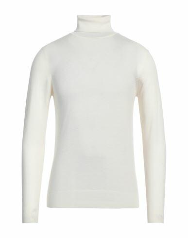 Diktat Man Turtleneck White Merino Wool Cover