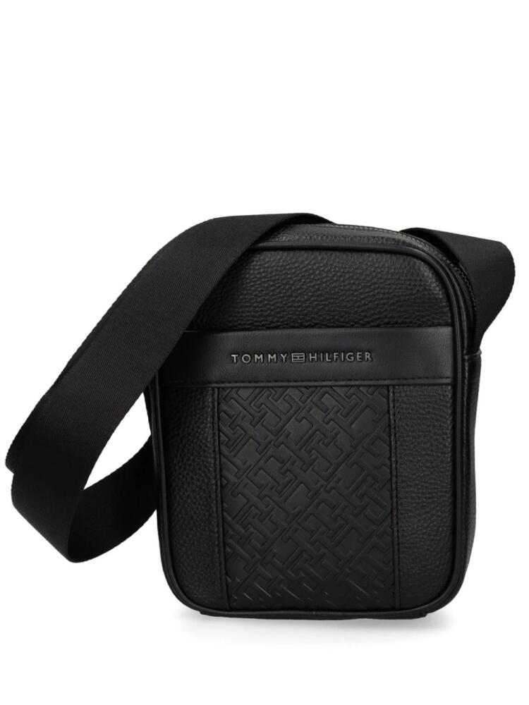 Tommy Hilfiger TH Monogram messenger bag - Black Cover