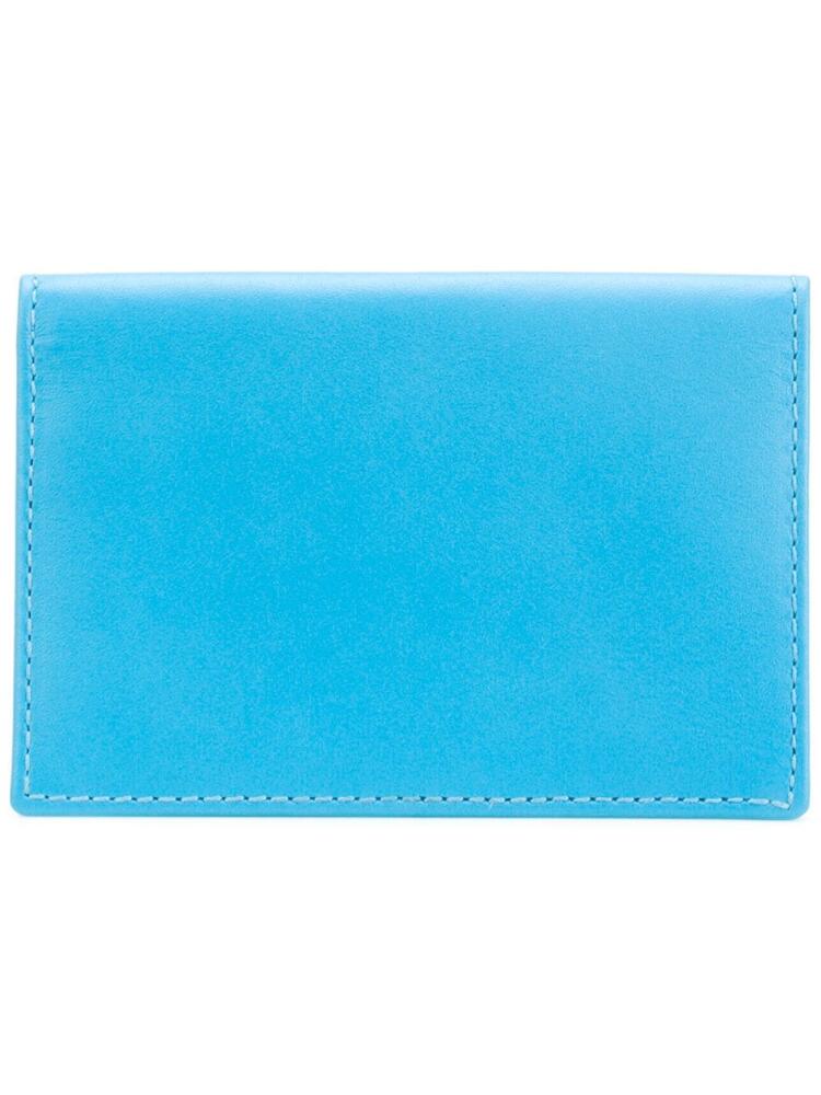 Comme Des Garçons Wallet leather bi-fold wallet - Blue Cover