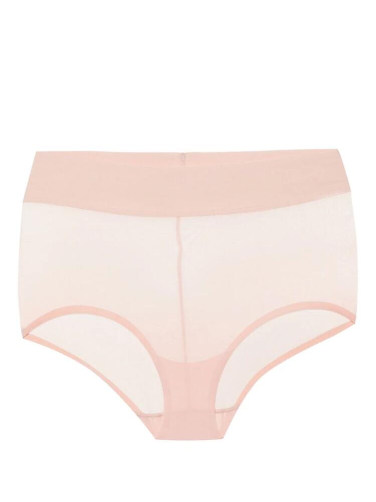 Wolford high-waist briefs - Pink Cover