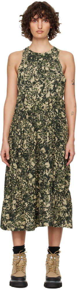 YMC Green Haven Midi Dress Cover