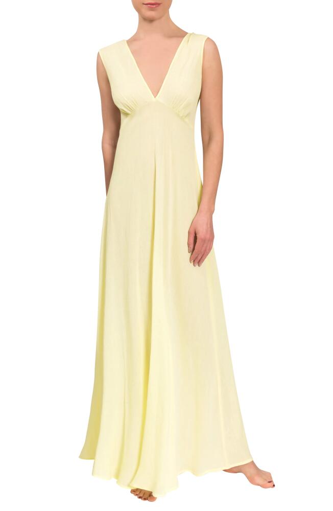 Everyday Ritual Amelia Long Nightgown in Limoncello Cover