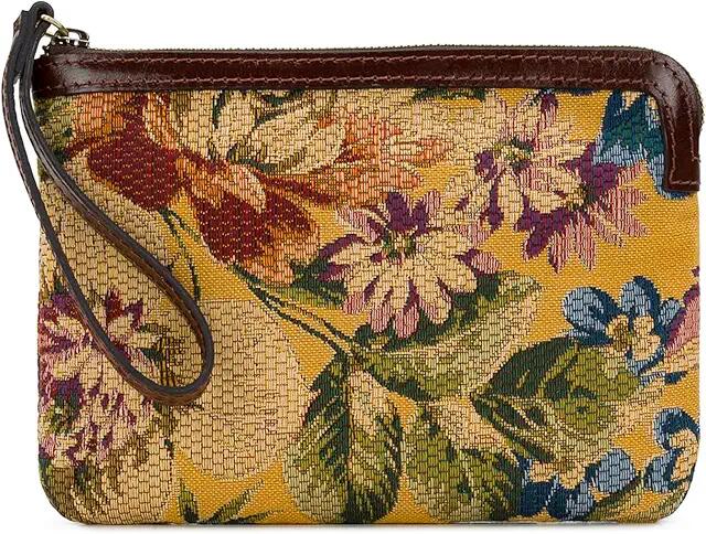 Patricia Nash Wristlet (Floral Woven Tapestry) Wallet Handbags Cover