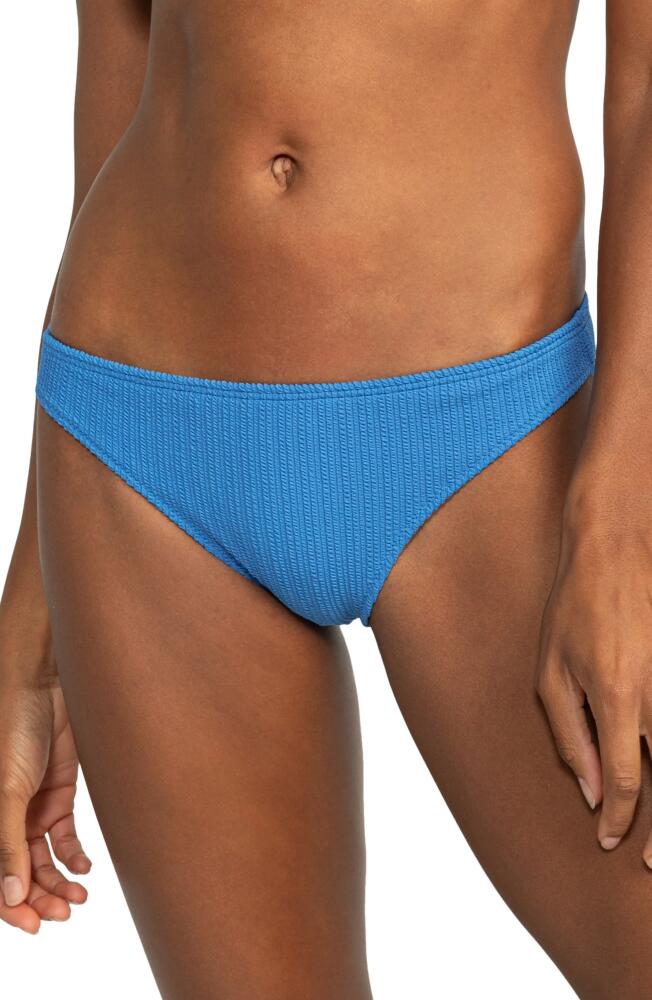 Roxy Aruba Textured Bikini Bottoms in Campanula Cover