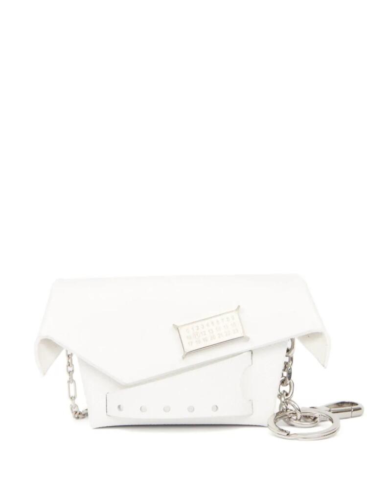 Maison Margiela Snatched Classique crossbody bag - White Cover