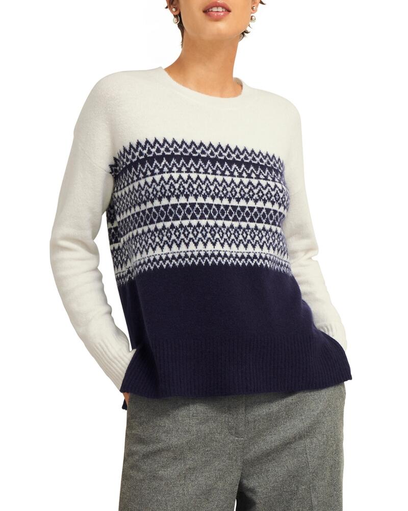 Hobbs London Lorrie Fair Isle Sweater Cover