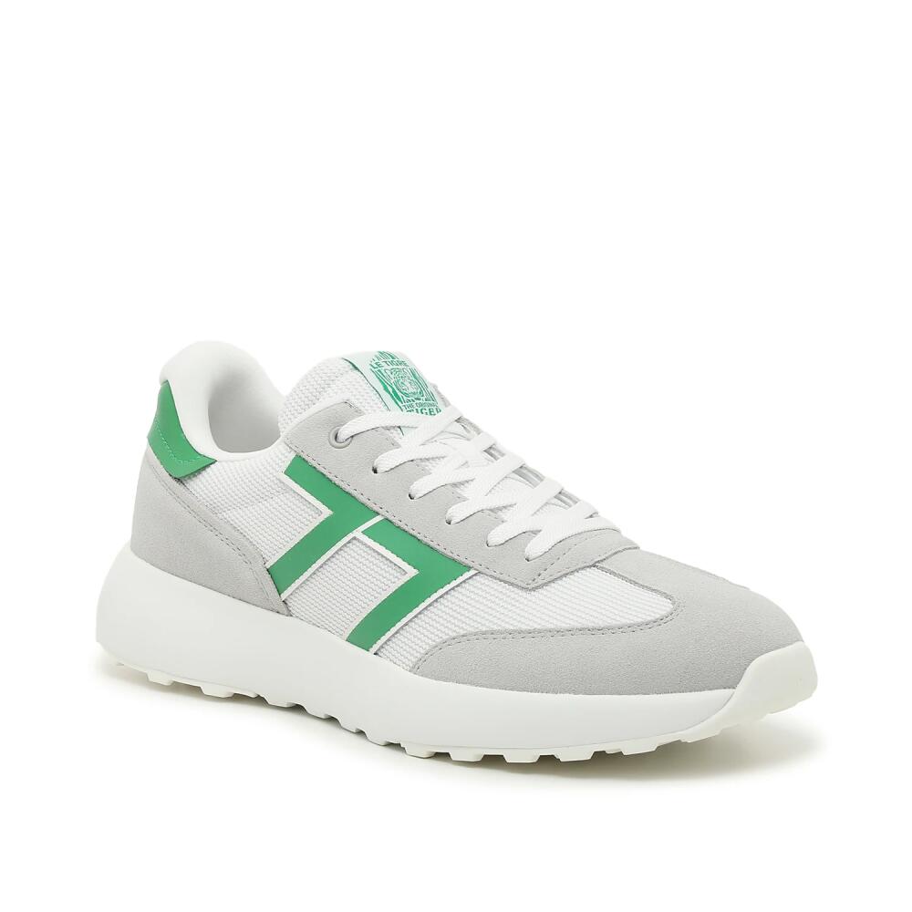 Le TIGRE Baxter Sneaker | Men's | White/Green Cover