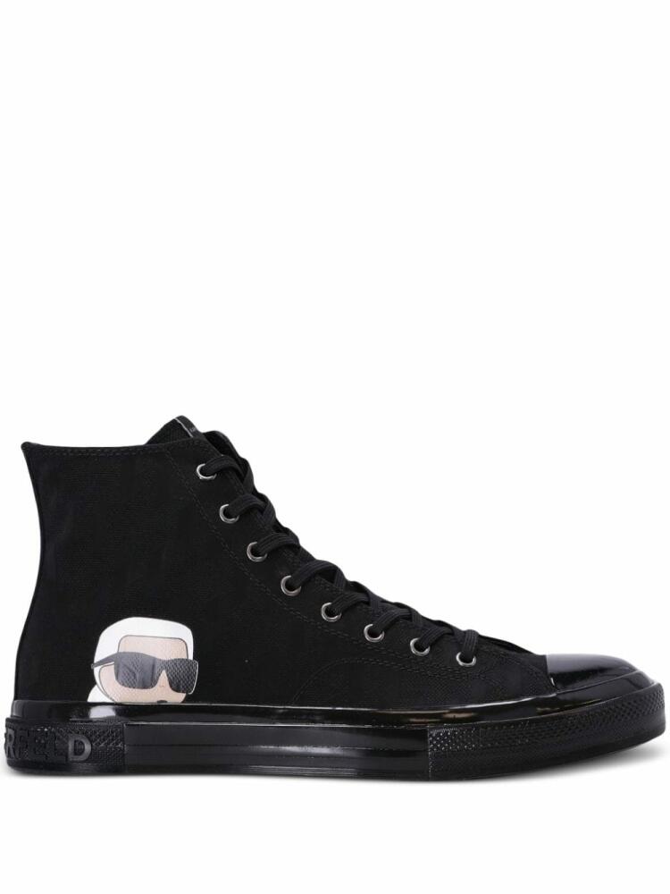 Karl Lagerfeld Kampus Max high-top sneakers - Black Cover